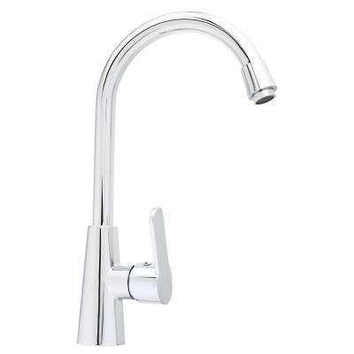 SoyuzKran Kitchen faucet, swivel spout 25cm, ceramic. cartridge 40mm, chrome, SK01-R118