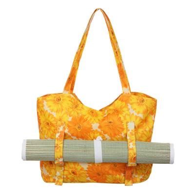 BRIGHT SUMMER Bag with beach mat included, 45.5x17x31cm