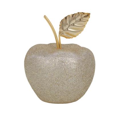 Decorative figurine, 10.5 cm, ceramics, gold color
