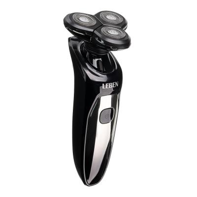 LEBEN Premium rotary shaver, waterproof, digital display, 3.7 V battery, USB cable