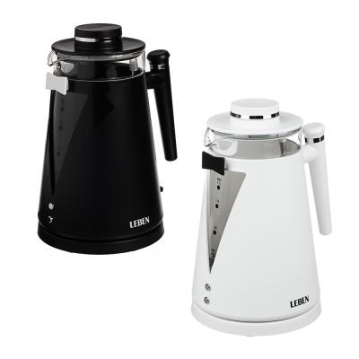LEBEN Electric kettle 1.7 l., 2200 W., glass-plastic