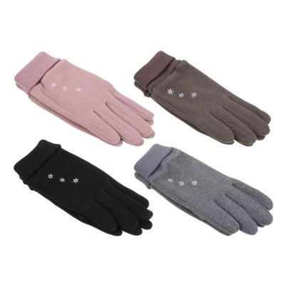 GALANTE Women's contact gloves with embroidery, r. 18-20, 4 colors, SZPV24-11