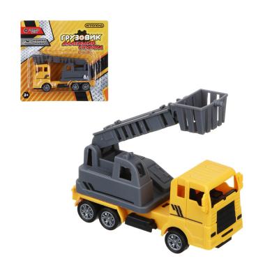 IGROLAND Truck "Small construction site", PP, 15x14x4cm, 3 designs