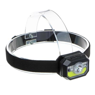 ERMAK Headlamp, touch, XPE COB LED, 11 modes, 1000mAh, USB cable, 6x4.5x3cm, plastic