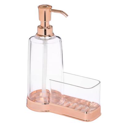 VETTA Detergent dispenser with sponge compartment, 17x8.5x22 cm, plastic
