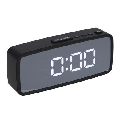 LADECOR CHRONO Electronic alarm clock, 14x5.7 cm, USB/3xAAA, plastic, black, art.2