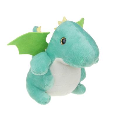 VSEGAZIN Soft souvenir Dragon Son, 15 cm, green, polyester