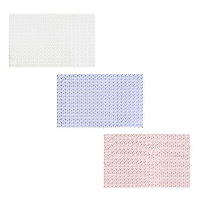 Gift wrapping paper, with foil layer, 53x75 cm, 3 colors, star pattern