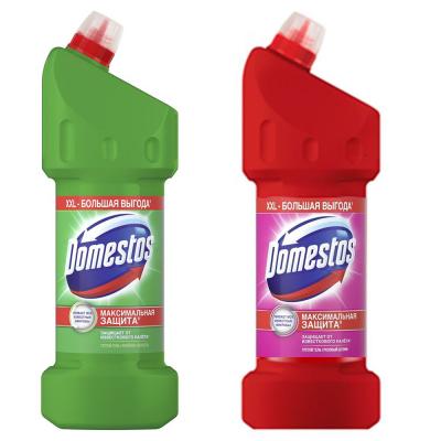 DOMESTOS universal cleaning gel, Pine freshness/Pink storm p/w, 1500ml