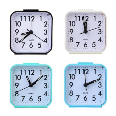 LADECOR CHRONO Alarm clock with light, 1*AA, 8x4.2x8 cm, plastic, 4 colors