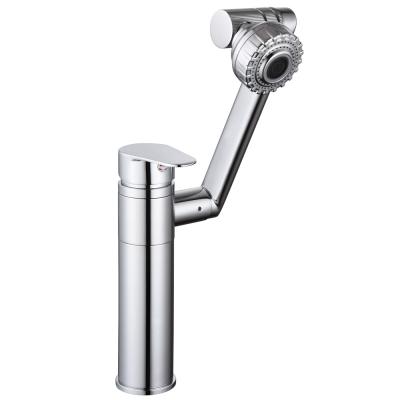 SoyuzKran Kitchen and sink faucet with 360 degree rotation, 35mm cartridge, chrome, zinc