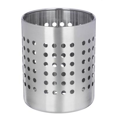 SATOSHI Cutlery stand 12x14cm, stainless steel
