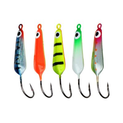 AZOR FISHING Winter spinner "Rainbow" with one hook, 5 types