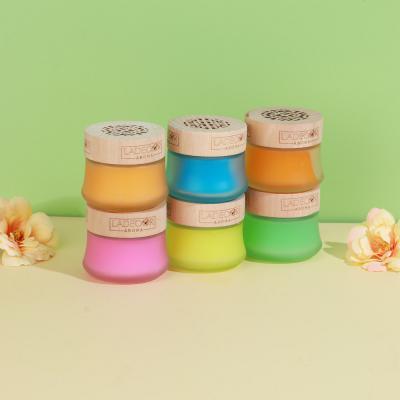 LADECOR Home and car fragrance, gel with glitter, 60g, ocean, lemon, osmanthus, jasmine, cologne