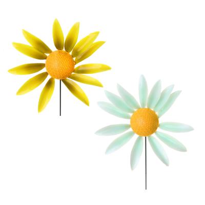INBLOOM Figurine on a rod Chamomile 19x2.5x71cm, metal, plastic