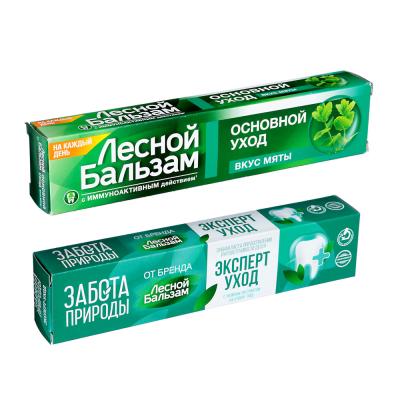 Toothpaste FOREST BALM with mint flavor, 75ml