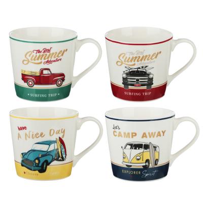 MILLIMI Summer walk Mug 400ml, porcelain, 4 designs