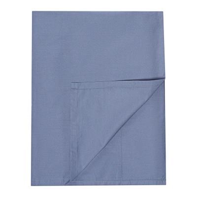 BY COLLECTION Bed sheet 150x220cm, 100% cotton, dark gray