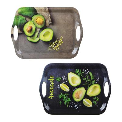 VETTA Avocado Tray, plastic, 36x26x1.5cm, 2 designs