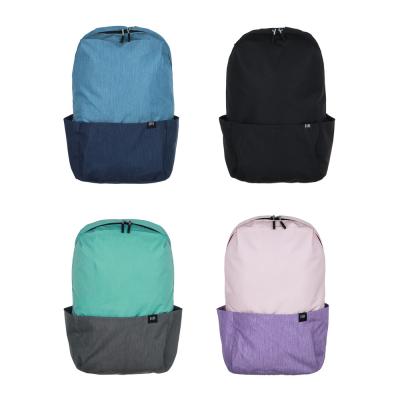Teenage backpack 41.5x28x15.5cm, 1 compartment, 4 pockets, PE fabric, 4 colors. combinations