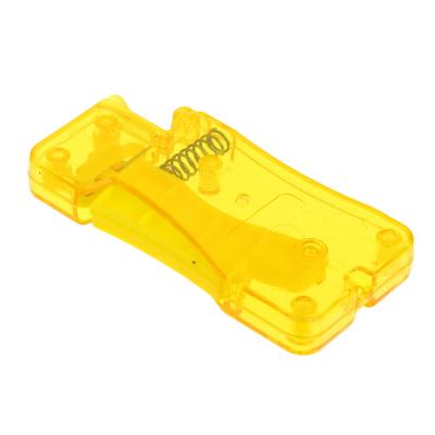 Needle threader, automatic, plastic, 7.1x3.5cm