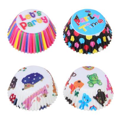 VETTA Set of cupcake molds 48pcs, 5.5x3x7cm, parchment, 2 designs