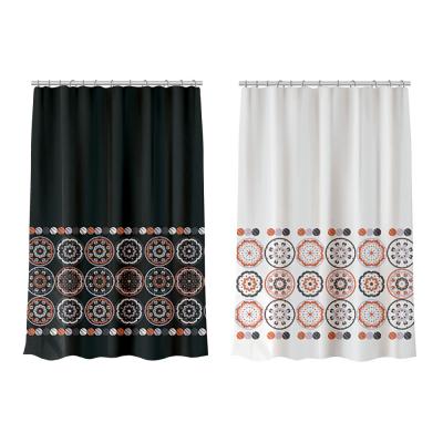 BY RED Bathroom curtain, impregnated textiles, 180x180cm, 2 designs