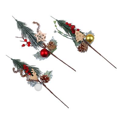 Decorative decoration in the form of a twig, plastic, 42 cm, 3 types