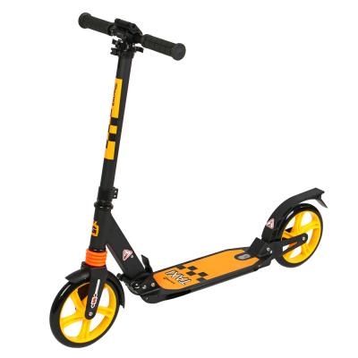GALYGIN Folding scooter with foot brake (wheels 20x2cm) 104x96x37 cm, aluminum alloy+PU