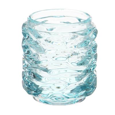 Candlestick, 8x9.5 cm, glass