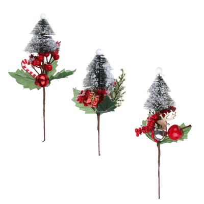 SNOW BOOM Decorative branch, with herringbone, 26 cm, 3 designs