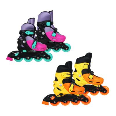 ALISA Roller skates S:31-34, sliding, 4 PVC wheels, plastic, 2 colors