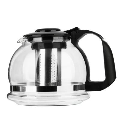 VETTA Teapot 1500ml, stainless steel strainer, glass, polypropylene