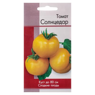 Seeds Tomato Solntsedar (early ripening, detergent, 200 g, yellow) 0.2 g