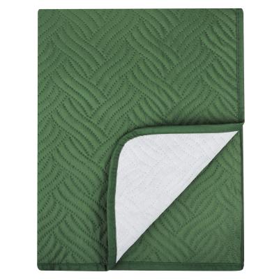 PROVANCE Quilted bedspread 180x200cm, 100% polyester, green