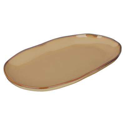 Ivlev Chef Organics Oval dish, 30x18x3cm, porcelain, beige