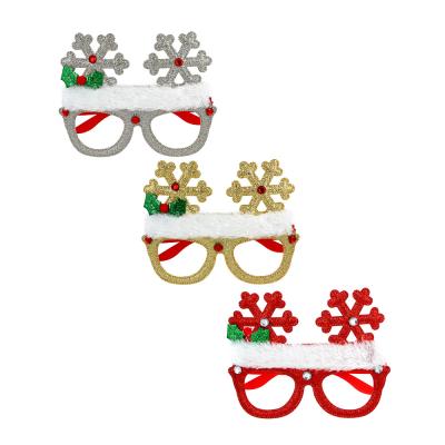 SNOW BOOM Carnival glasses "Snowflakes", plastic, 15x12cm, 3 designs