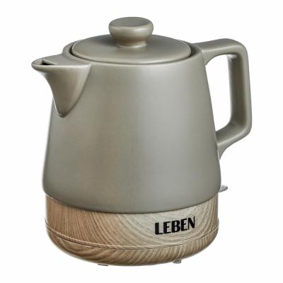 LEBEN Electric ceramic kettle 1 l, beige