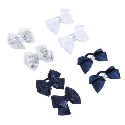 UNILOOK Set of children's hair bands, 2 pcs, 8 cm, polyester, 2 designs, ШБ23-03