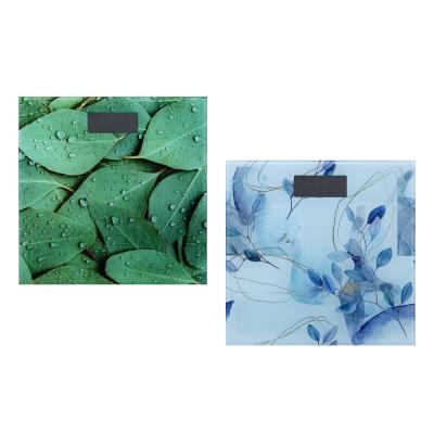 Electronic floor scales Nature Style, LCD display, max. load up to 180kg, 28x28x0.5cm