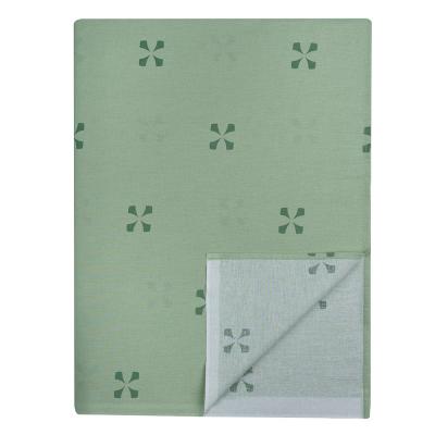 PROVANCE Euro sheet, 200x220cm, 100% cotton, poplin, green