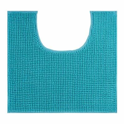 VETTA Toilet mat, 50x50cm, chenille 1.2cm, turquoise